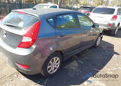 2012 Hyundai Accent Gs из США, поврежденный, VIN KMHCT5AE5CU027327